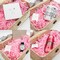 1/2 LB Crinkle Cut Paper Shred Filler, Crinkled Shredded Paper for Gift Box, pink Crinkle Paper for Gift Wrapping